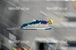 07.03.2020, Oslo, Norway (NOR):  Kornilov Denis (RUS) - FIS world cup ski jumping, team HS134, Oslo (NOR). www.nordicfocus.com. © Modica/NordicFocus. Every downloaded picture is fee-liable.
