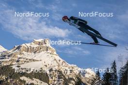 19.12.2020, Engelberg, Switzerland (SUI): David Siegel (GER) - FIS world cup ski jumping men, individual HS140, Engelberg (SUI). www.nordicfocus.com. © Thibaut/NordicFocus. Every downloaded picture is fee-liable.