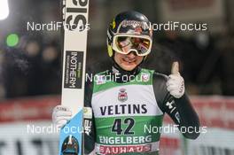 19.12.2020, Engelberg, Switzerland (SUI): Anze Lanisek (SLO) - FIS world cup ski jumping men, individual HS140, Engelberg (SUI). www.nordicfocus.com. © Thibaut/NordicFocus. Every downloaded picture is fee-liable.