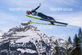19.12.2020, Engelberg, Switzerland (SUI): Markus Eisenbichler (GER) - FIS world cup ski jumping men, individual HS140, Engelberg (SUI). www.nordicfocus.com. © Thibaut/NordicFocus. Every downloaded picture is fee-liable.