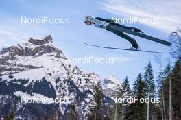 19.12.2020, Engelberg, Switzerland (SUI): Marius Lindvik (NOR) - FIS world cup ski jumping men, individual HS140, Engelberg (SUI). www.nordicfocus.com. © Thibaut/NordicFocus. Every downloaded picture is fee-liable.