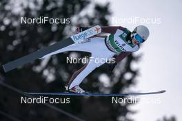 19.12.2020, Engelberg, Switzerland (SUI): Matthew Soukup (CAN) - FIS world cup ski jumping men, individual HS140, Engelberg (SUI). www.nordicfocus.com. © Thibaut/NordicFocus. Every downloaded picture is fee-liable.