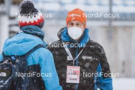 28.12.2020, Oberstdorf, Germany (GER): Sandro Pertile (ITA), FIS Race Director - FIS world cup ski jumping men, four hills tournament, qualification, individual HS137, Oberstdorf (GER). www.nordicfocus.com. © EXPA/JFK/NordicFocus. Every downloaded picture is fee-liable.