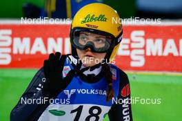 18.12.2020, Ramsau, Austria, (AUT): Agnes Reisch (GER) - FIS world cup ski jumping women, individual HS98, Ramsau (AUT). www.nordicfocus.com. © Volk/NordicFocus. Every downloaded picture is fee-liable.