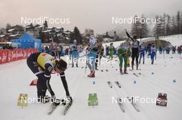 11.01.2020, Seefeld, Austria (AUT): Britta Johansson Norgren (NOR) - Visma Ski Classics Kaiser Maximilian Lauf, Seefeld (AUT). www.nordicfocus.com. © Tumashov/NordicFocus. Every downloaded picture is fee-liable.