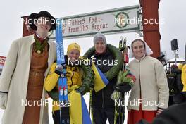 01.03.2020, Mora, Sweden (SWE): Lina Korsgren (SWE), Petter Eliassen (NOR) - Visma Ski Classics and FIS Marathon Cup Vasaloppet, Mora (SWE). www.nordicfocus.com. © Schmidt/NordicFocus. Every downloaded picture is fee-liable.