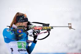 10.01.2021, Oberhof, Germany (GER): Justine Braisaz-Bouchet (FRA) -  IBU World Cup Biathlon, mixed relay, Oberhof (GER). www.nordicfocus.com. © Manzoni/NordicFocus. Every downloaded picture is fee-liable.