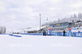 10.01.2021, Oberhof, Germany (GER): Event Feature: stadium-  IBU World Cup Biathlon, mixed relay, Oberhof (GER). www.nordicfocus.com. © Manzoni/NordicFocus. Every downloaded picture is fee-liable.