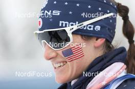 10.01.2021, Oberhof, Germany (GER): Clare Egan (USA) -  IBU World Cup Biathlon, mixed relay, Oberhof (GER). www.nordicfocus.com. © Manzoni/NordicFocus. Every downloaded picture is fee-liable.