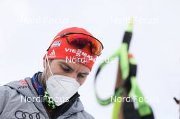 10.01.2021, Oberhof, Germany (GER): Arnd Peiffer (GER) -  IBU World Cup Biathlon, mixed relay, Oberhof (GER). www.nordicfocus.com. © Manzoni/NordicFocus. Every downloaded picture is fee-liable.