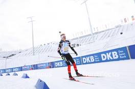 10.01.2021, Oberhof, Germany (GER): Adam Runnalls (CAN) -  IBU World Cup Biathlon, mixed relay, Oberhof (GER). www.nordicfocus.com. © Manzoni/NordicFocus. Every downloaded picture is fee-liable.