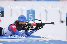10.01.2021, Oberhof, Germany (GER): Uliana Kaisheva (RUS) -  IBU World Cup Biathlon, mixed relay, Oberhof (GER). www.nordicfocus.com. © Manzoni/NordicFocus. Every downloaded picture is fee-liable.