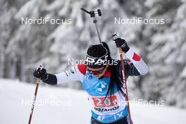 10.01.2021, Oberhof, Germany (GER): Fuyuko Tachizaki (JPN) -  IBU World Cup Biathlon, mixed relay, Oberhof (GER). www.nordicfocus.com. © Manzoni/NordicFocus. Every downloaded picture is fee-liable.