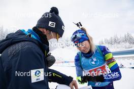 10.01.2021, Oberhof, Germany (GER): Dzinara Alimbekava (BLR) -  IBU World Cup Biathlon, mixed relay, Oberhof (GER). www.nordicfocus.com. © Manzoni/NordicFocus. Every downloaded picture is fee-liable.