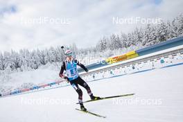 10.01.2021, Oberhof, Germany (GER): Felix Leitner (AUT) -  IBU World Cup Biathlon, mixed relay, Oberhof (GER). www.nordicfocus.com. © Manzoni/NordicFocus. Every downloaded picture is fee-liable.