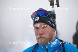 09.01.2021, Oberhof, Germany (GER): Antonin Guigonnat (FRA) -  IBU World Cup Biathlon, pursuit men, Oberhof (GER). www.nordicfocus.com. © Manzoni/NordicFocus. Every downloaded picture is fee-liable.