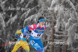 09.01.2021, Oberhof, Germany (GER): Matvey Eliseev (RUS) -  IBU World Cup Biathlon, pursuit men, Oberhof (GER). www.nordicfocus.com. © Manzoni/NordicFocus. Every downloaded picture is fee-liable.
