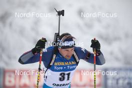 09.01.2021, Oberhof, Germany (GER): Dominik Windisch (ITA) -  IBU World Cup Biathlon, pursuit men, Oberhof (GER). www.nordicfocus.com. © Manzoni/NordicFocus. Every downloaded picture is fee-liable.