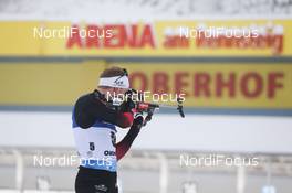 09.01.2021, Oberhof, Germany (GER): Johannes Dale (NOR) -  IBU World Cup Biathlon, pursuit men, Oberhof (GER). www.nordicfocus.com. © Manzoni/NordicFocus. Every downloaded picture is fee-liable.
