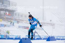 09.01.2021, Oberhof, Germany (GER): Simon Desthieux (FRA) -  IBU World Cup Biathlon, pursuit men, Oberhof (GER). www.nordicfocus.com. © Manzoni/NordicFocus. Every downloaded picture is fee-liable.