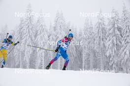 09.01.2021, Oberhof, Germany (GER): Alexander Loginov (RUS) -  IBU World Cup Biathlon, pursuit men, Oberhof (GER). www.nordicfocus.com. © Manzoni/NordicFocus. Every downloaded picture is fee-liable.
