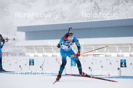 09.01.2021, Oberhof, Germany (GER): Fabien Claude (FRA) -  IBU World Cup Biathlon, pursuit men, Oberhof (GER). www.nordicfocus.com. © Manzoni/NordicFocus. Every downloaded picture is fee-liable.