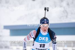 09.01.2021, Oberhof, Germany (GER): Clare Egan (USA) -  IBU World Cup Biathlon, pursuit women, Oberhof (GER). www.nordicfocus.com. © Manzoni/NordicFocus. Every downloaded picture is fee-liable.