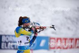 09.01.2021, Oberhof, Germany (GER): Linn Persson (SWE) -  IBU World Cup Biathlon, pursuit women, Oberhof (GER). www.nordicfocus.com. © Manzoni/NordicFocus. Every downloaded picture is fee-liable.