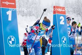 09.01.2021, Oberhof, Germany (GER): Evgeniya Pavlova (RUS) -  IBU World Cup Biathlon, pursuit women, Oberhof (GER). www.nordicfocus.com. © Manzoni/NordicFocus. Every downloaded picture is fee-liable.