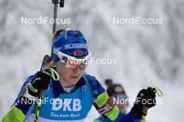 09.01.2021, Oberhof, Germany (GER): Dzinara Alimbekava (BLR) -  IBU World Cup Biathlon, pursuit women, Oberhof (GER). www.nordicfocus.com. © Manzoni/NordicFocus. Every downloaded picture is fee-liable.