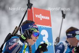 09.01.2021, Oberhof, Germany (GER): Dorothea Wierer (ITA) -  IBU World Cup Biathlon, pursuit women, Oberhof (GER). www.nordicfocus.com. © Manzoni/NordicFocus. Every downloaded picture is fee-liable.