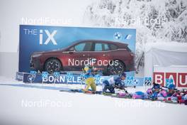 09.01.2021, Oberhof, Germany (GER): Industry Feature: the new BMW iX at the shooting range -  IBU World Cup Biathlon, pursuit women, Oberhof (GER). www.nordicfocus.com. © Manzoni/NordicFocus. Every downloaded picture is fee-liable.