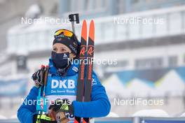 09.01.2021, Oberhof, Germany (GER): Anais Chevalier-Bouchet (FRA) -  IBU World Cup Biathlon, pursuit women, Oberhof (GER). www.nordicfocus.com. © Manzoni/NordicFocus. Every downloaded picture is fee-liable.