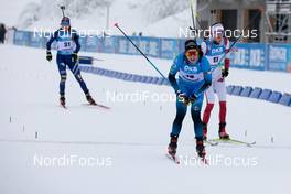 09.01.2021, Oberhof, Germany (GER): Dorothea Wierer (ITA), Anais Chevalier-Bouchet (FRA), Monika Hojnisz-Starega (POL), (l-r) -  IBU World Cup Biathlon, pursuit women, Oberhof (GER). www.nordicfocus.com. © Manzoni/NordicFocus. Every downloaded picture is fee-liable.