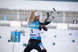 09.01.2021, Oberhof, Germany (GER): Tiril Eckhoff (NOR) -  IBU World Cup Biathlon, pursuit women, Oberhof (GER). www.nordicfocus.com. © Manzoni/NordicFocus. Every downloaded picture is fee-liable.