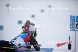 09.01.2021, Oberhof, Germany (GER): Emma Lunder (CAN) -  IBU World Cup Biathlon, pursuit women, Oberhof (GER). www.nordicfocus.com. © Manzoni/NordicFocus. Every downloaded picture is fee-liable.