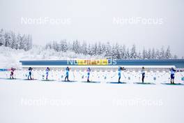 09.01.2021, Oberhof, Germany (GER): Event Feature: undefined athletes compete at the shooting range -  IBU World Cup Biathlon, pursuit women, Oberhof (GER). www.nordicfocus.com. © Manzoni/NordicFocus. Every downloaded picture is fee-liable.