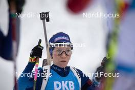 09.01.2021, Oberhof, Germany (GER): Elisa Gasparin (SUI) -  IBU World Cup Biathlon, pursuit women, Oberhof (GER). www.nordicfocus.com. © Manzoni/NordicFocus. Every downloaded picture is fee-liable.
