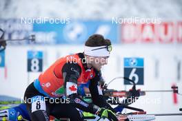 10.01.2021, Oberhof, Germany (GER): Christian Gow (CAN) -  IBU World Cup Biathlon, single mixed relay, Oberhof (GER). www.nordicfocus.com. © Manzoni/NordicFocus. Every downloaded picture is fee-liable.