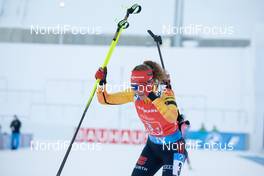 10.01.2021, Oberhof, Germany (GER): Janina Hettich (GER) -  IBU World Cup Biathlon, single mixed relay, Oberhof (GER). www.nordicfocus.com. © Manzoni/NordicFocus. Every downloaded picture is fee-liable.