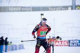 10.01.2021, Oberhof, Germany (GER): Johannes Thingnes Boe (NOR) -  IBU World Cup Biathlon, single mixed relay, Oberhof (GER). www.nordicfocus.com. © Manzoni/NordicFocus. Every downloaded picture is fee-liable.