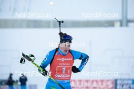 10.01.2021, Oberhof, Germany (GER): Julia Simon (FRA) -  IBU World Cup Biathlon, single mixed relay, Oberhof (GER). www.nordicfocus.com. © Manzoni/NordicFocus. Every downloaded picture is fee-liable.