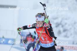 10.01.2021, Oberhof, Germany (GER): Emma Lunder (CAN) -  IBU World Cup Biathlon, single mixed relay, Oberhof (GER). www.nordicfocus.com. © Manzoni/NordicFocus. Every downloaded picture is fee-liable.