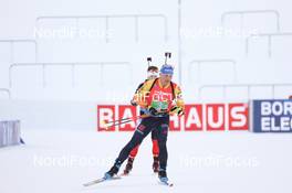 10.01.2021, Oberhof, Germany (GER): Erik Lesser (GER) -  IBU World Cup Biathlon, single mixed relay, Oberhof (GER). www.nordicfocus.com. © Manzoni/NordicFocus. Every downloaded picture is fee-liable.