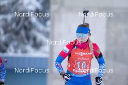 10.01.2021, Oberhof, Germany (GER): Evgeniya Pavlova (RUS) -  IBU World Cup Biathlon, single mixed relay, Oberhof (GER). www.nordicfocus.com. © Manzoni/NordicFocus. Every downloaded picture is fee-liable.