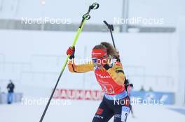 10.01.2021, Oberhof, Germany (GER): Janina Hettich (GER) -  IBU World Cup Biathlon, single mixed relay, Oberhof (GER). www.nordicfocus.com. © Manzoni/NordicFocus. Every downloaded picture is fee-liable.