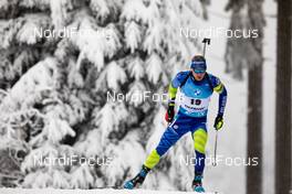 08.01.2021, Oberhof, Germany (GER): Anton Smolski (BLR) -  IBU World Cup Biathlon, sprint men, Oberhof (GER). www.nordicfocus.com. © Manzoni/NordicFocus. Every downloaded picture is fee-liable.