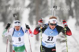 08.01.2021, Oberhof, Germany (GER): Johannes Dale (NOR) -  IBU World Cup Biathlon, sprint men, Oberhof (GER). www.nordicfocus.com. © Manzoni/NordicFocus. Every downloaded picture is fee-liable.