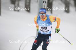 08.01.2021, Oberhof, Germany (GER): Simon Schempp (GER) -  IBU World Cup Biathlon, sprint men, Oberhof (GER). www.nordicfocus.com. © Manzoni/NordicFocus. Every downloaded picture is fee-liable.