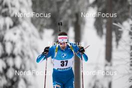 08.01.2021, Oberhof, Germany (GER): Olli Hiidensalo (FIN) -  IBU World Cup Biathlon, sprint men, Oberhof (GER). www.nordicfocus.com. © Manzoni/NordicFocus. Every downloaded picture is fee-liable.